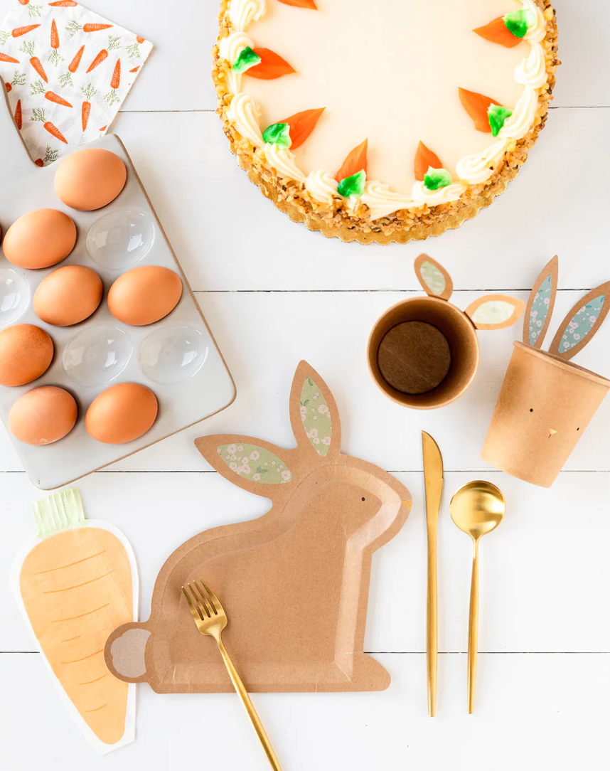 Kraft Bunny Plate