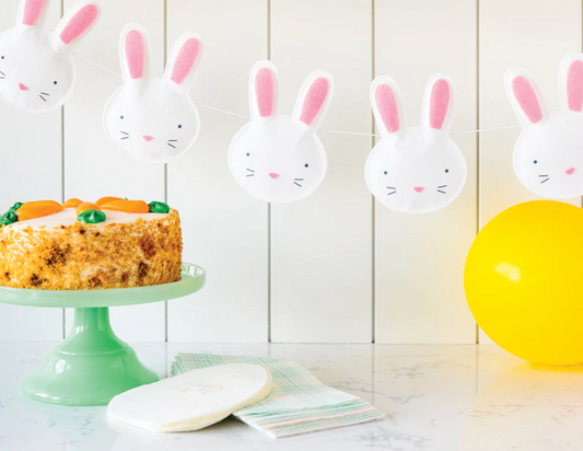 Felt Bunny Banner