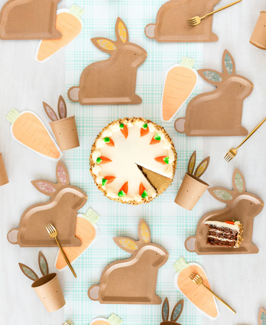 Kraft Bunny Plate