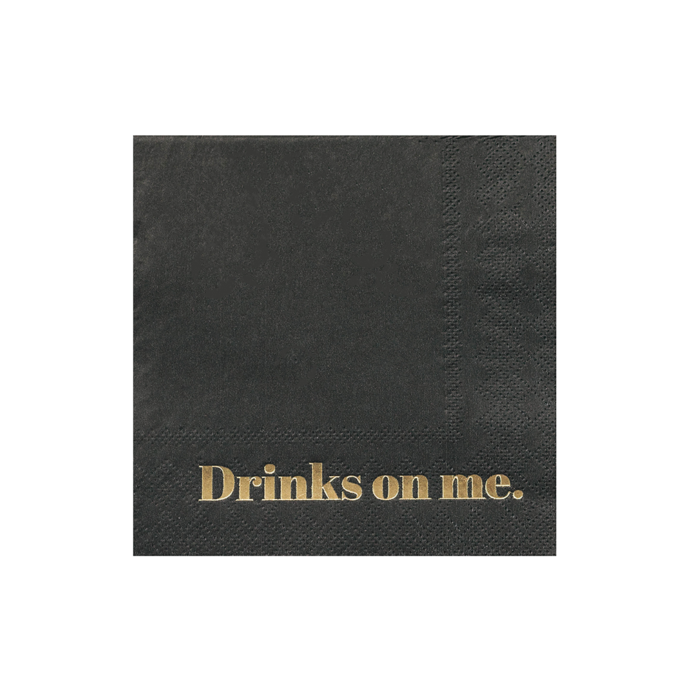 Drinks on Me Napkin