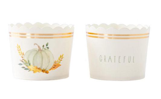 Grateful Pumpkin Food Cups