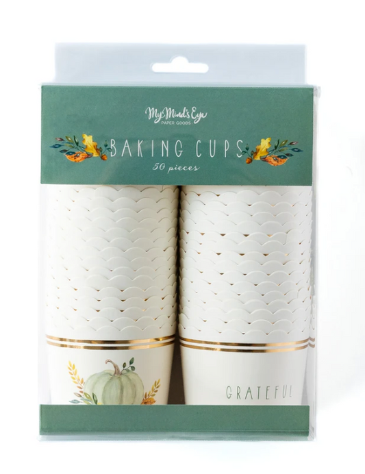 Grateful Pumpkin Food Cups