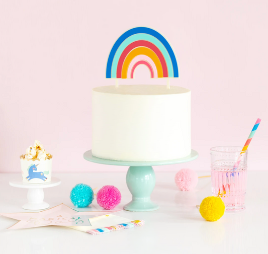 Magical Rainbow Cake Topper
