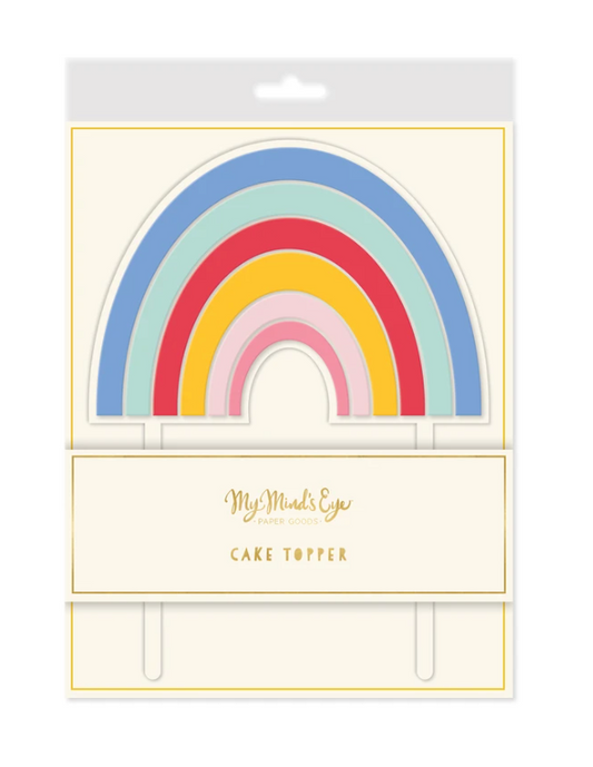 Magical Rainbow Cake Topper