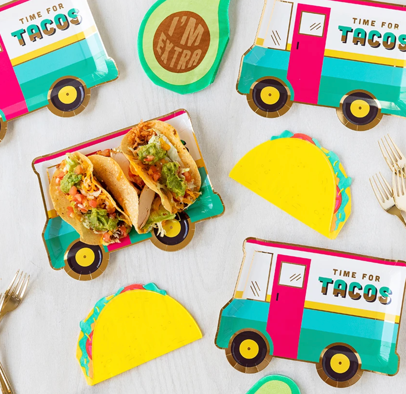 Taco Truck Plates