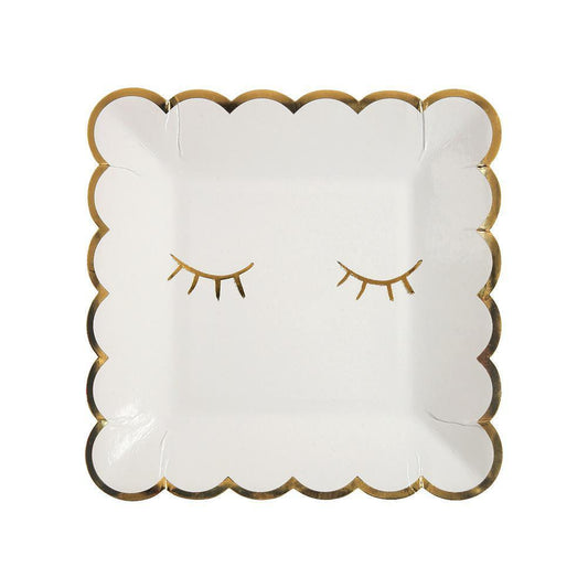 Blink Small Plate | Baby Shower | Hello Little One | Baby Sprinkle | Oh Baby | Unicorn Party