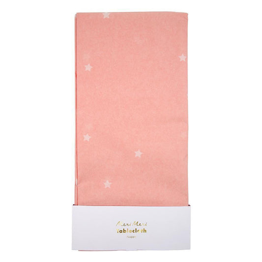 Stars Paper Tablecloth | Holiday Party | Christmas | Christmas Dinner | Paper Tablecloth | 4th of July