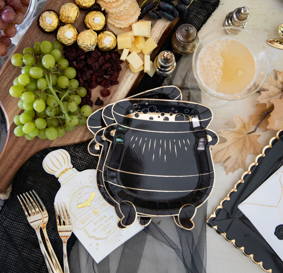 Spellbound Cauldron Plates